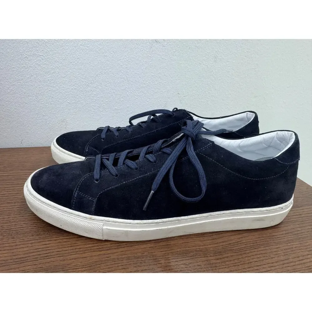 To Boot New York Mccann Sneakers Shoes Blue Lace Up Suede Size 11.5 (SH300THRIFT